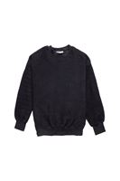 Leduc Siyah Örme Sweatshirt